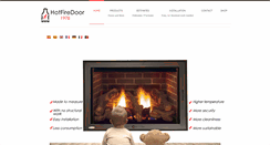 Desktop Screenshot of hotfiredoor.com